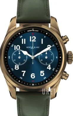 Summit 2 Blå/Läder Ø43.5 mm