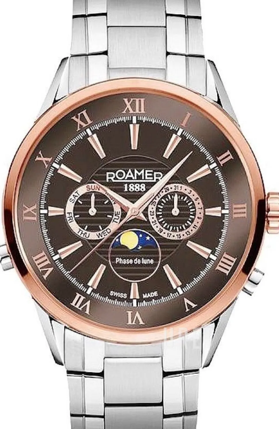 Superior Brun/Stål Ø43 mm