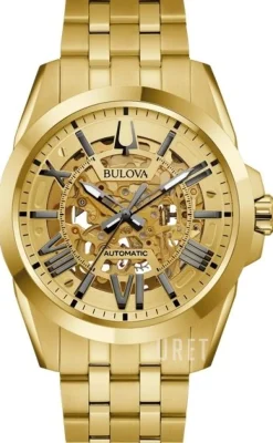 Sutton Guldtonad/Guldtonat stål Ø43 mm