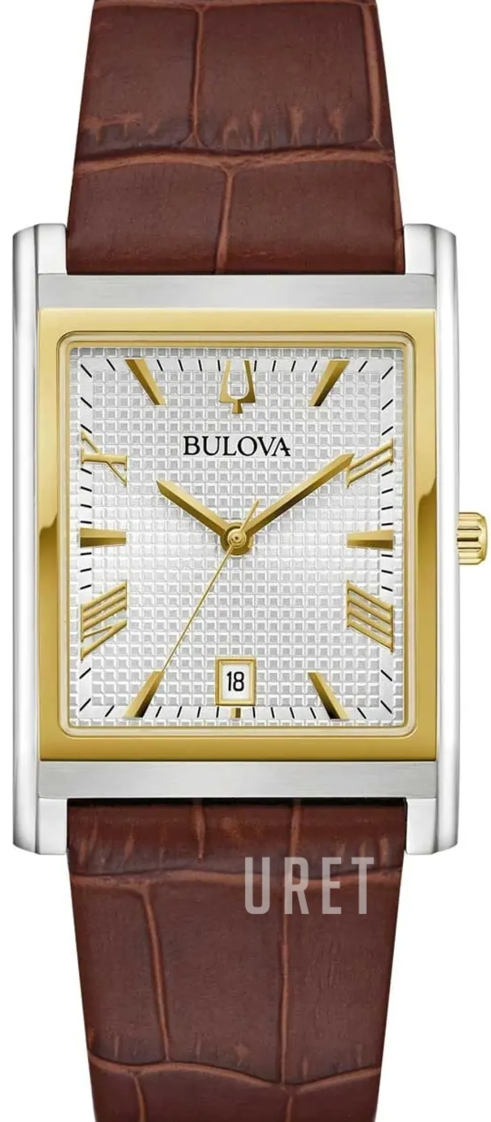 Sutton Silverfärgad/Läder Ø29 mm