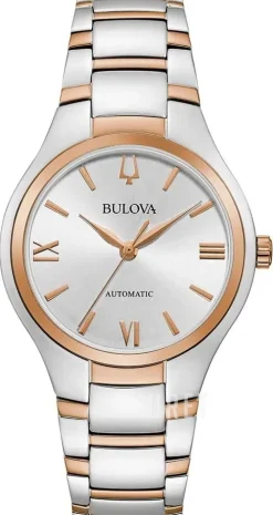 Sutton Silverfärgad/Roséguldstonat stål Ø34 mm