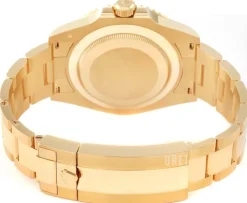 Svart/18 karat vitt guld Ø41 mm