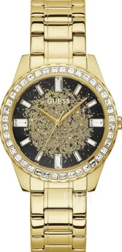 Svart/Gulguldtonat stål Ø38 mm