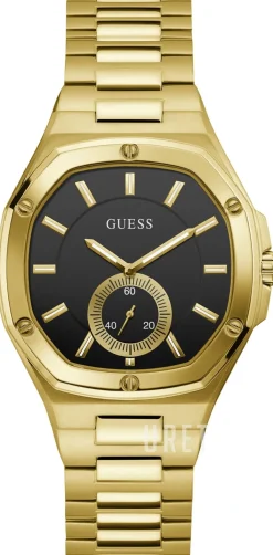 Svart/Gulguldtonat stål Ø40 mm