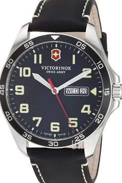 Svart/Läder Ø42 mm