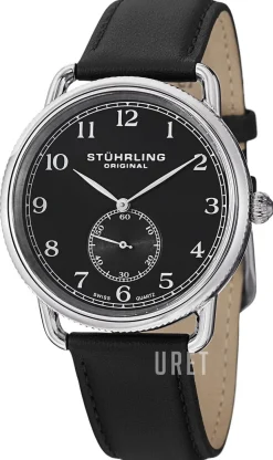 Svart/Läder Ø41 mm