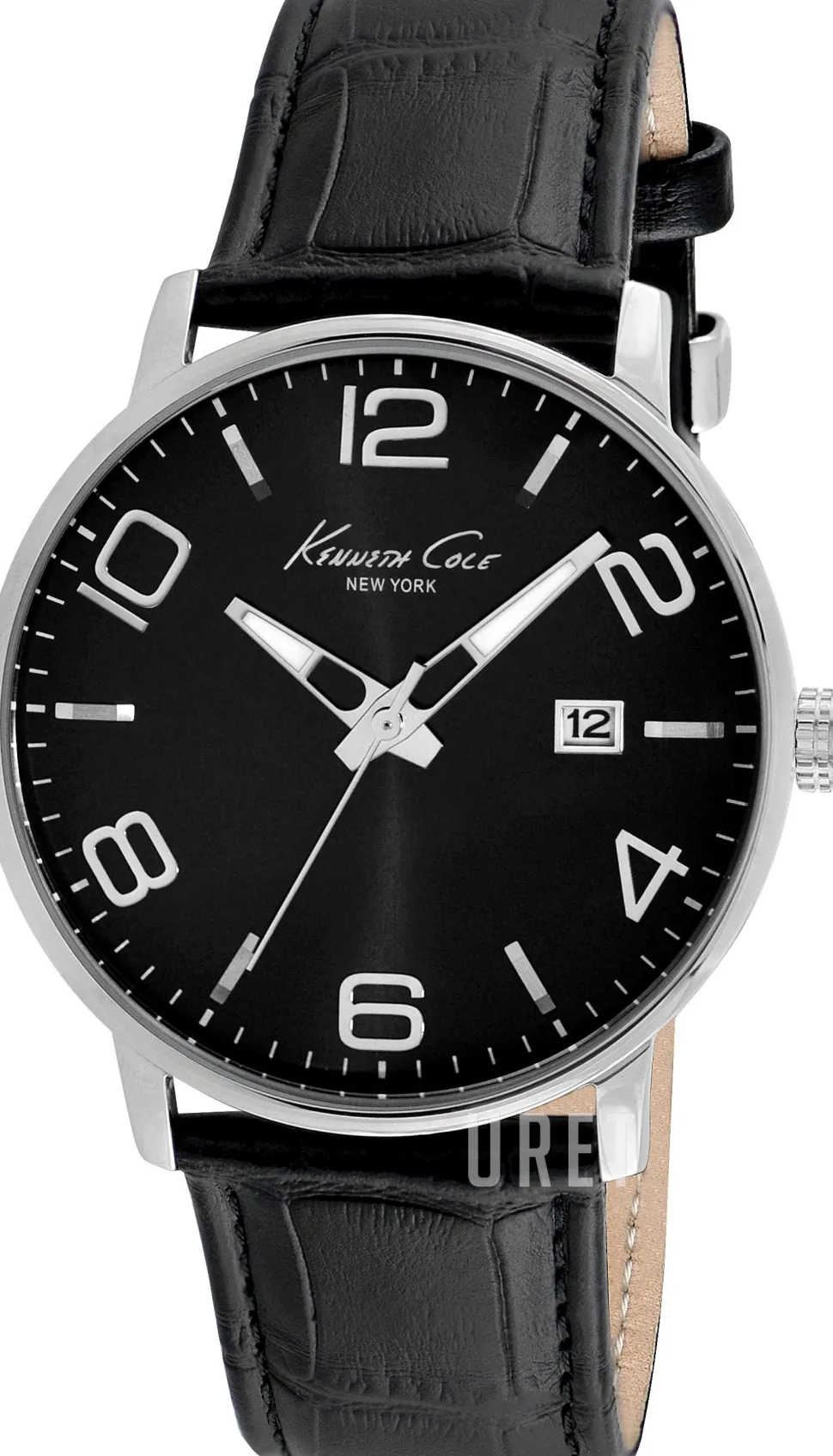 Svart/Läder Ø42 mm