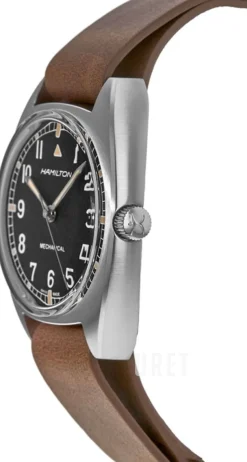 Svart/Läder Ø36 mm