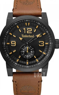 Svart/Läder Ø46 mm