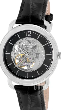 Svart/Läder Ø43 mm