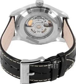 Svart/Läder Ø42 mm