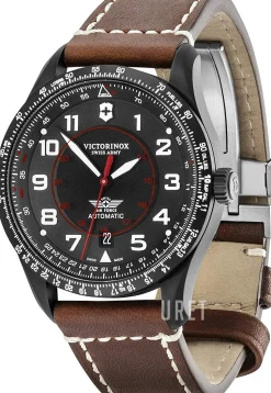 Svart/Läder Ø42 mm