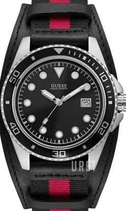 Svart/Läder Ø44 mm