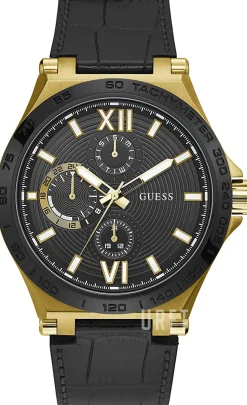 Svart/Läder Ø46 mm