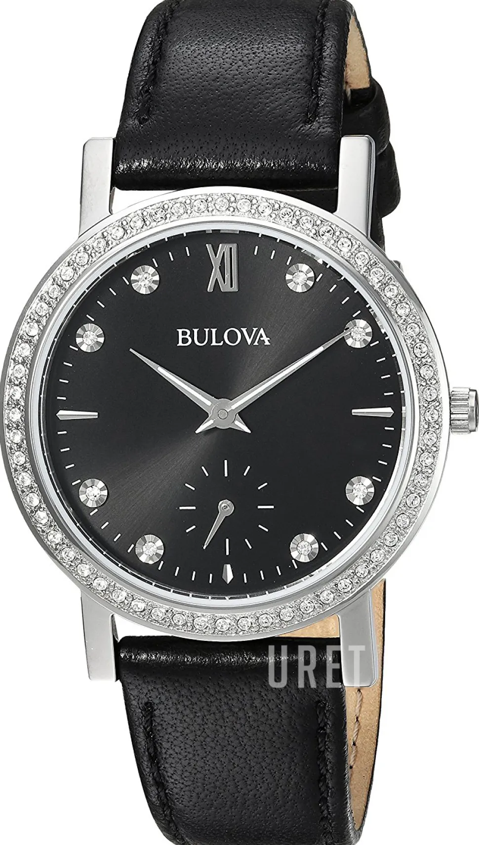 Svart/Läder Ø32 mm