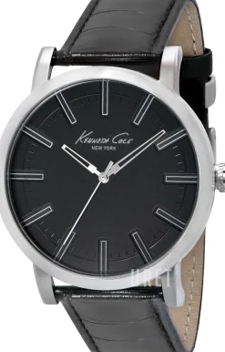 Svart/Läder Ø44 mm