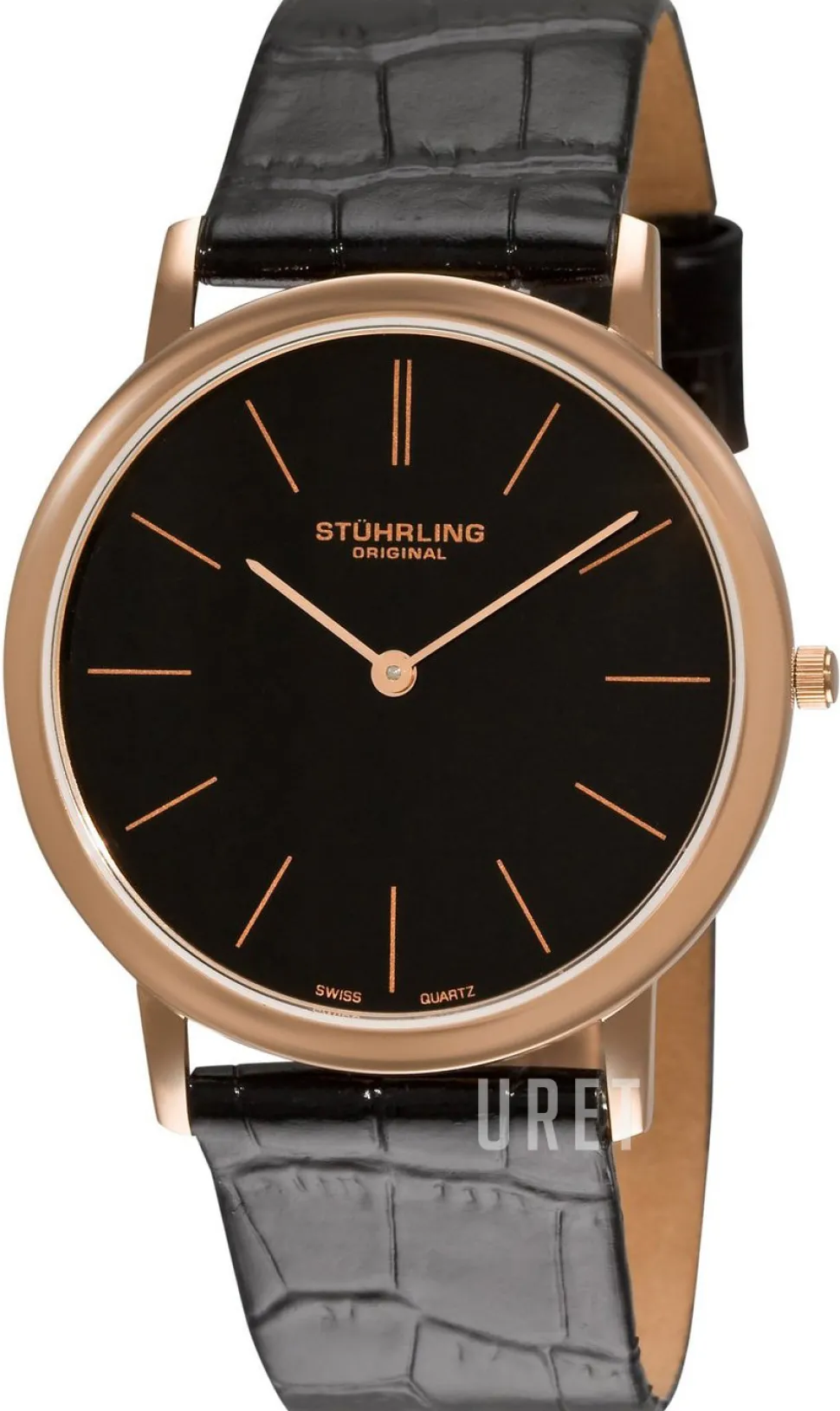 Svart/Läder Ø38 mm