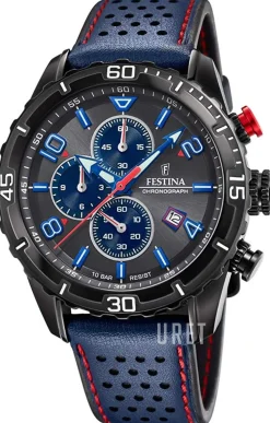 Svart/Läder Ø45 mm