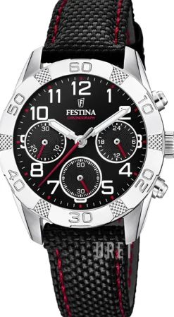 Svart/Läder Ø36 mm