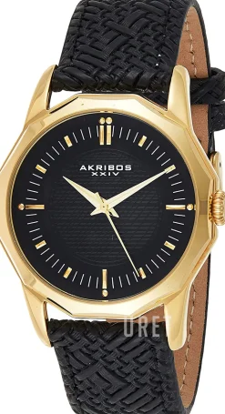 Svart/Läder Ø41 mm