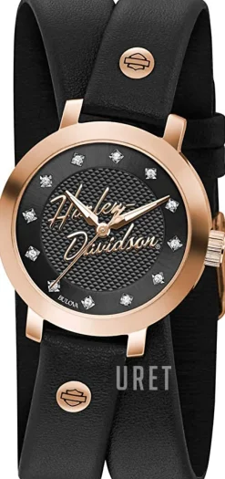 Svart/Roséguldstonat stål Ø30 mm