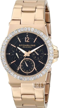 Svart/Roséguldstonat stål Ø35 mm