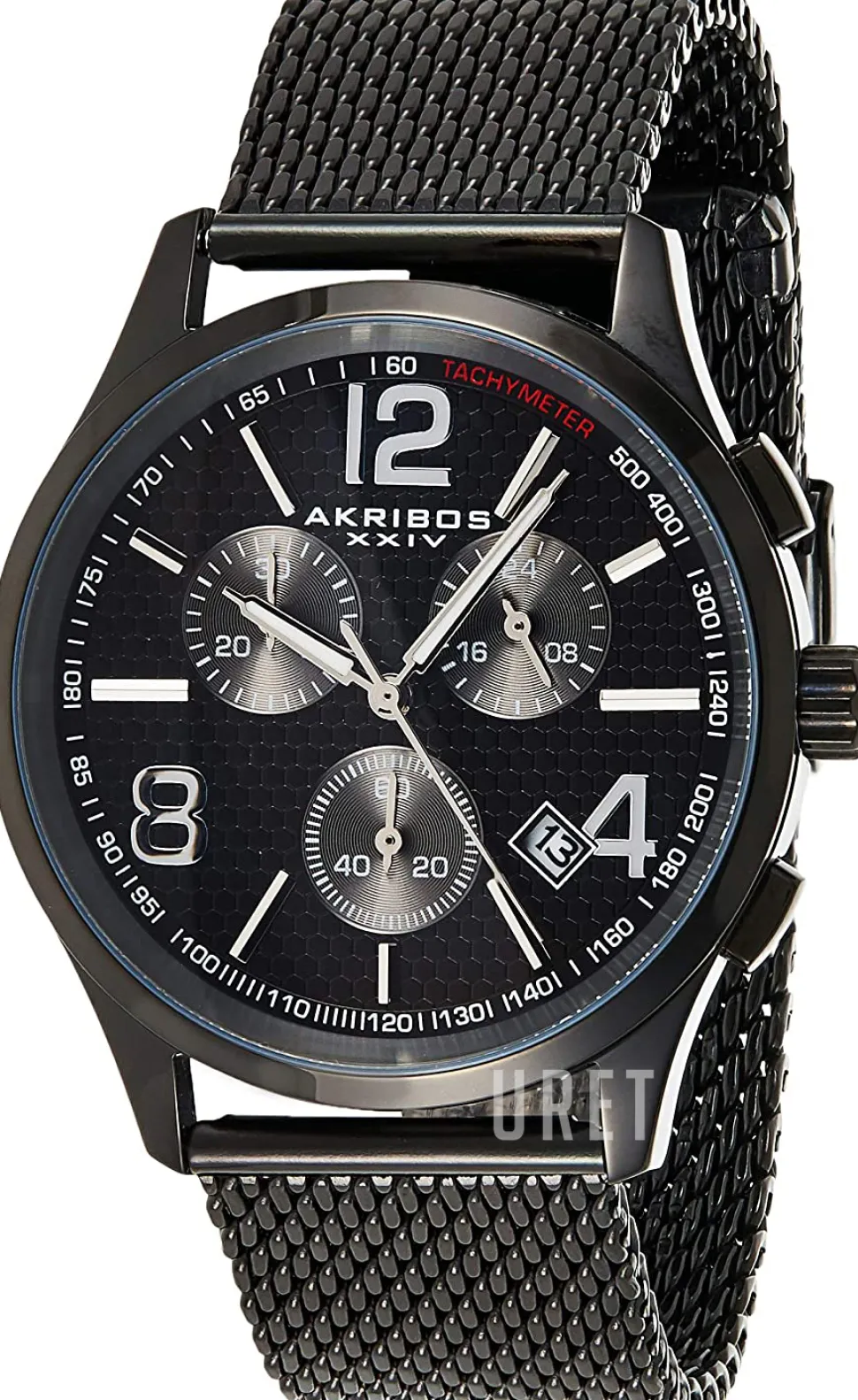 Svart/Stål Ø42.5 mm