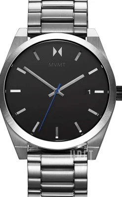 Svart/Stål Ø43 mm