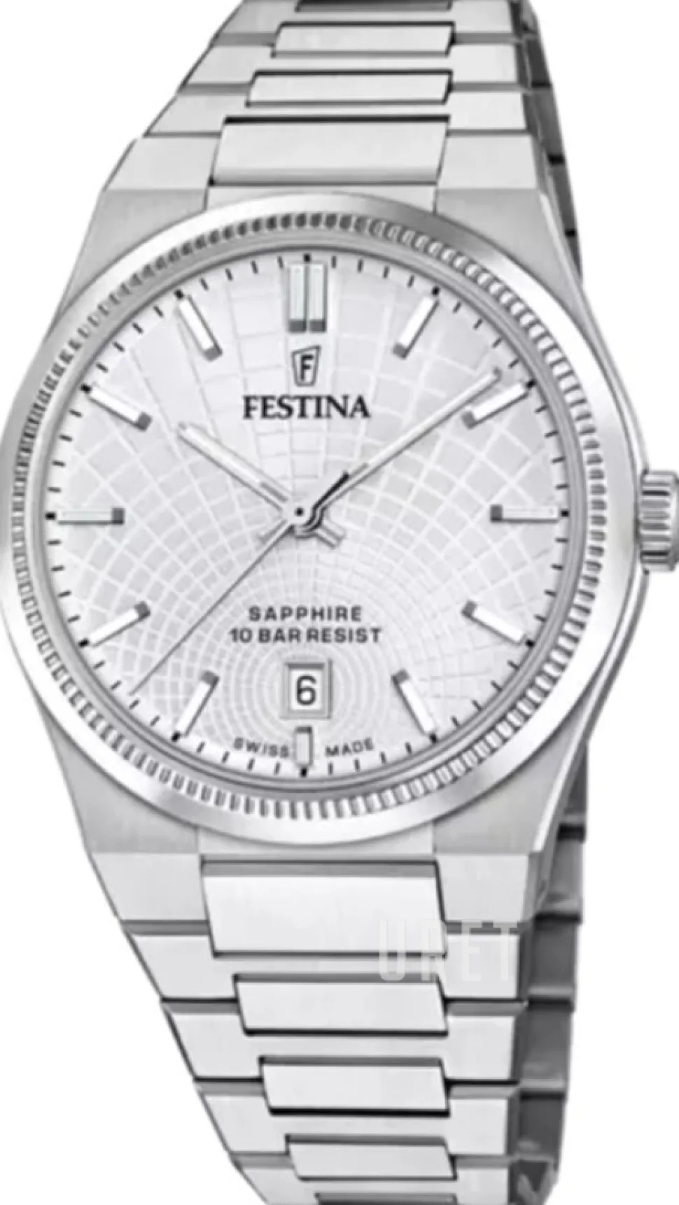 Swiss Made Silverfärgad/Stål Ø40 mm