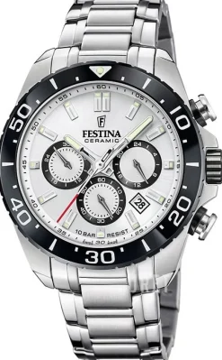 Swiss Made Silverfärgad/Stål Ø40 mm