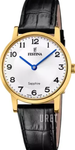 Swiss Made Vit/Läder Ø29.3 mm