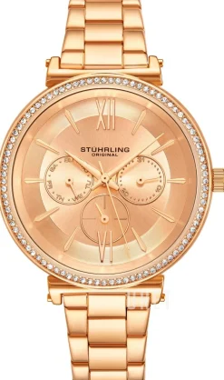 Symphony Roséguldstonad/Roséguldstonat stål Ø40 mm