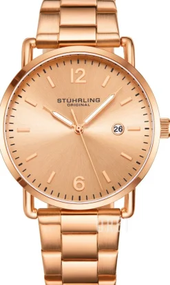 Symphony Roséguldstonad/Roséguldstonat stål Ø38 mm