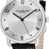 Symphony Silverfärgad/Läder Ø39 mm