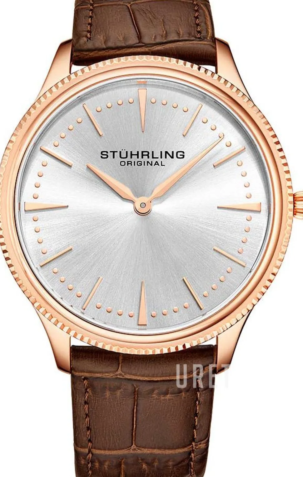 Symphony Silverfärgad/Läder Ø41 mm