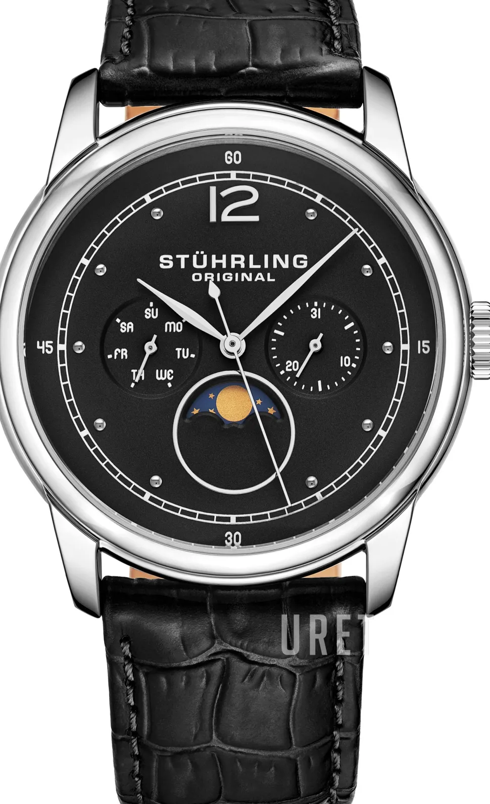 Symphony Svart/Läder Ø39 mm