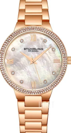 Symphony Vit/Roséguldstonat stål Ø38 mm