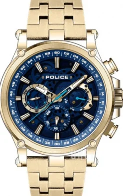 Taman Blå/Gulguldtonat stål Ø47 mm