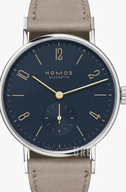 Tangente Blå/Läder Ø35 mm