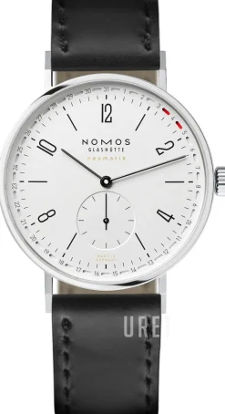 Tangente Vit/Läder Ø40.5 mm