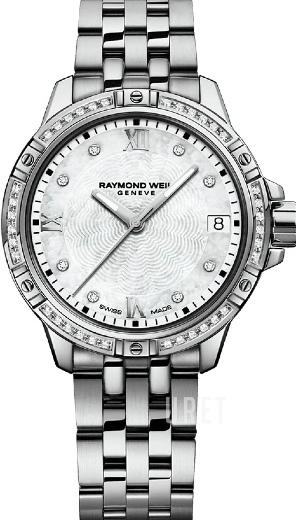 Tango Vit/Stål Ø30 mm