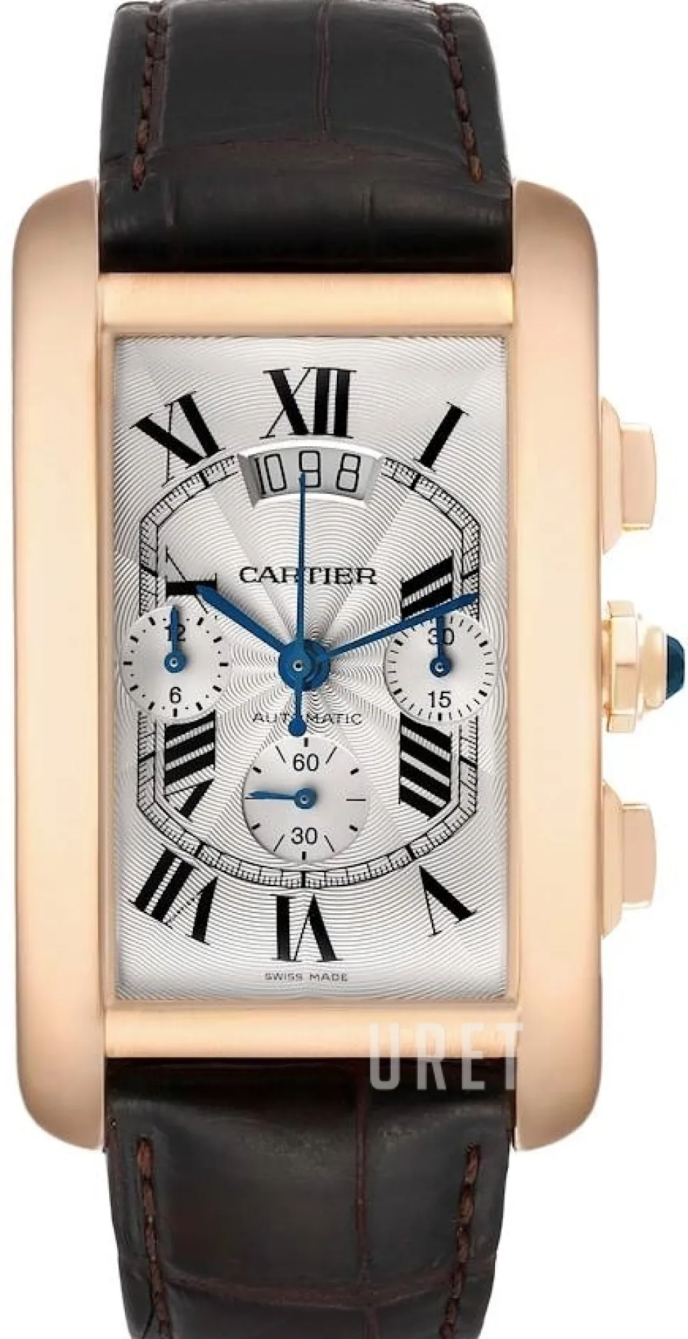 Tank Americaine Silverfärgad/Läder