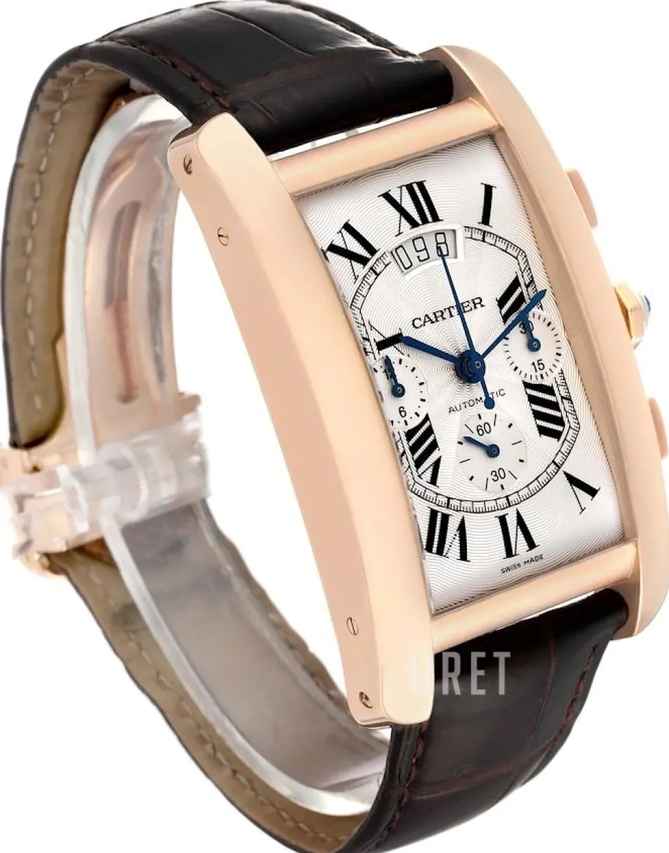 Tank Americaine Silverfärgad/Läder