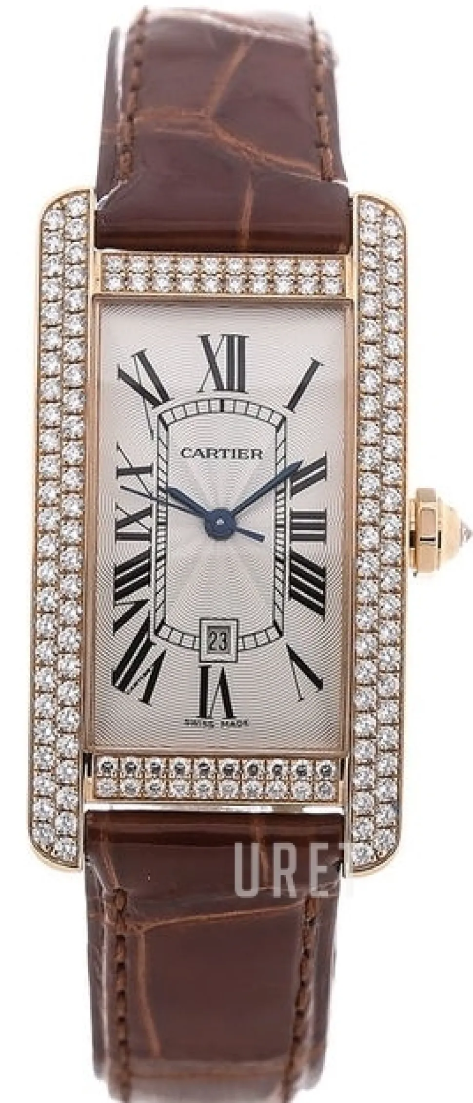 Tank Americaine Silverfärgad/Läder