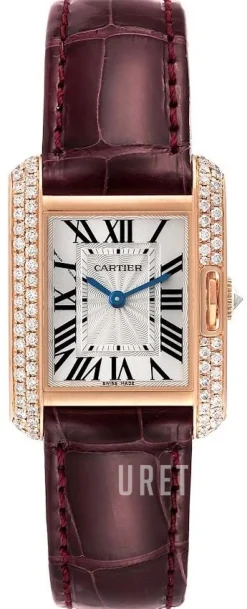 Tank Anglaise Silverfärgad/Läder