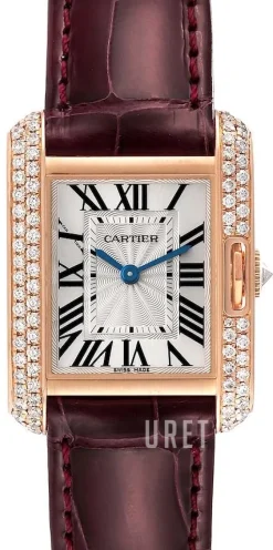 Tank Anglaise Silverfärgad/Läder