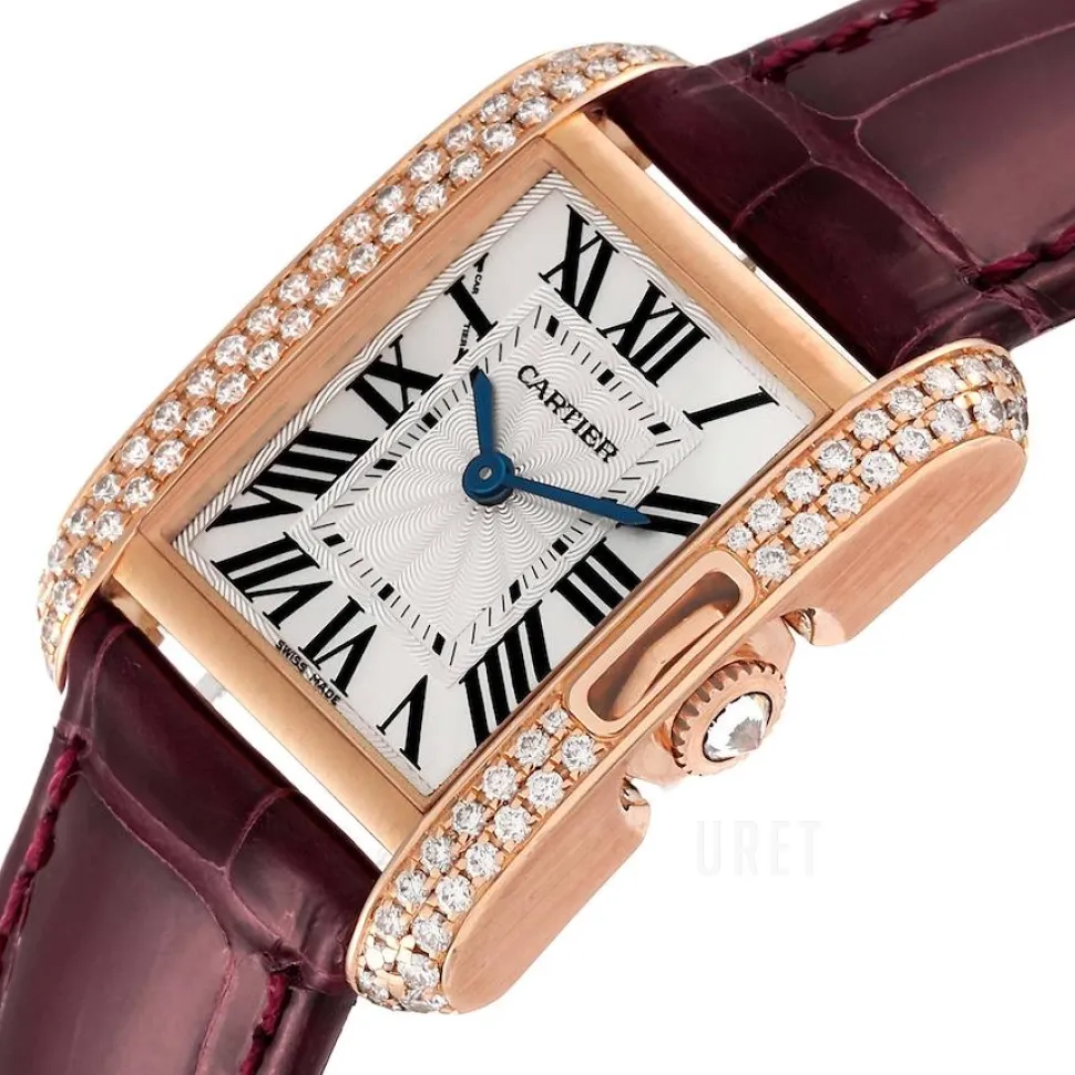 Tank Anglaise Silverfärgad/Läder