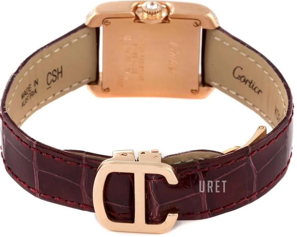 Tank Anglaise Silverfärgad/Läder