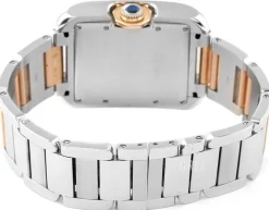 Tank Anglaise Silverfärgad/18 karat roséguld