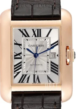 Tank Anglaise Silverfärgad/Läder